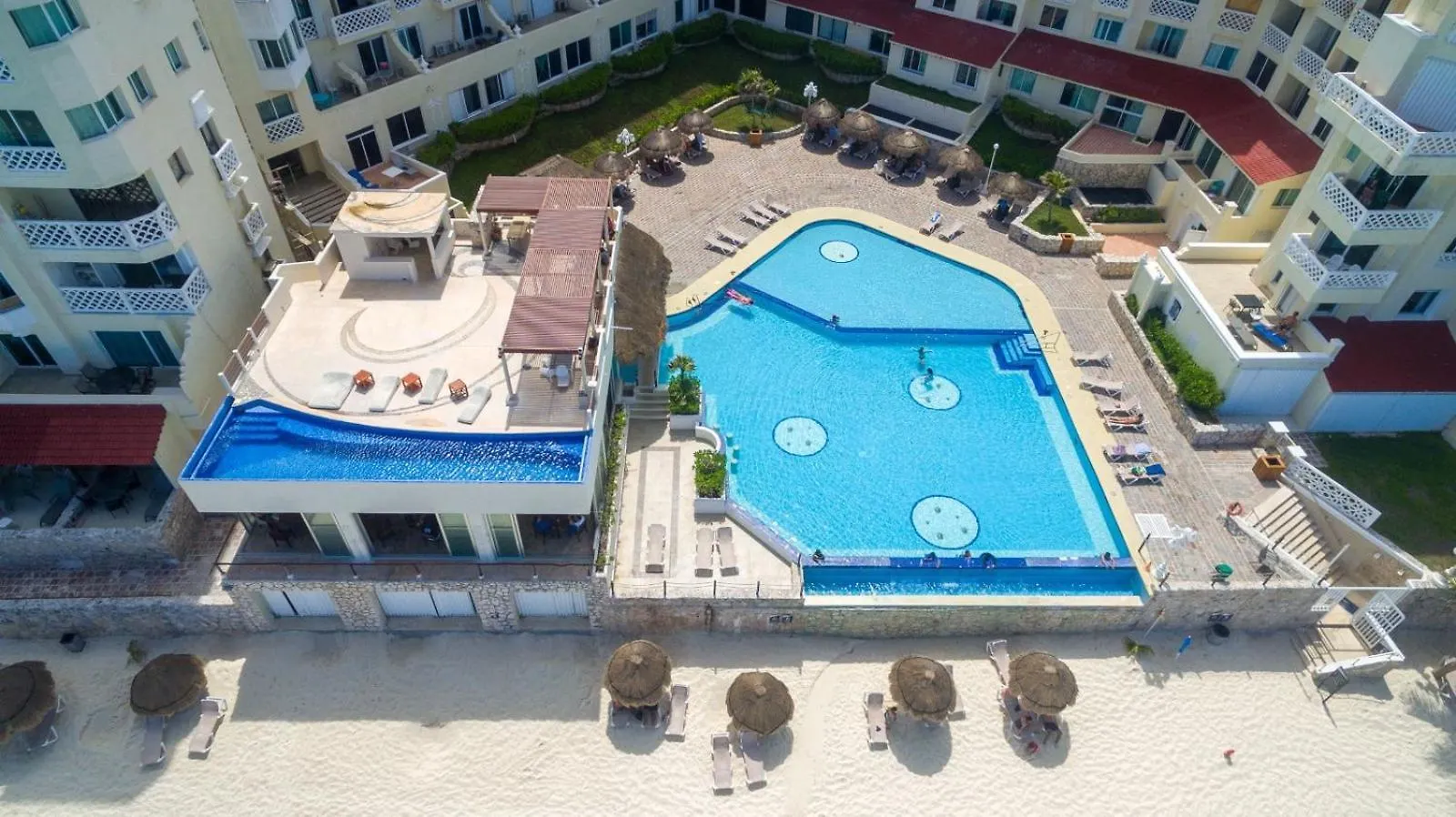 Lejlighedshotel Cancun Plaza Estudios Frente Al Mar